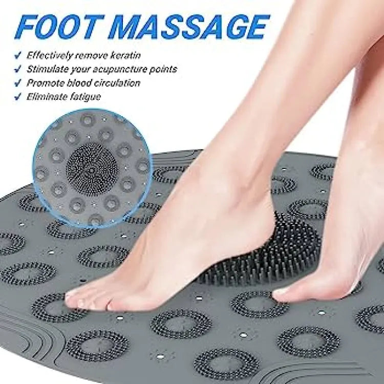 🤩Non Slip Silicone Round Bathroom Mat🤩