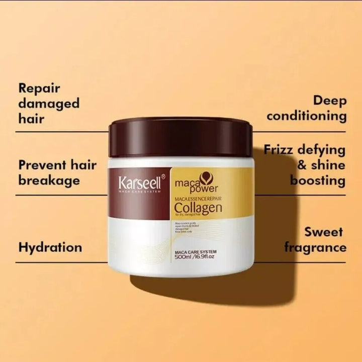 🤩Karseell Maca Power Collagen Hair Mask[🔥Buy 1 Get 1 Free🔥]🤩