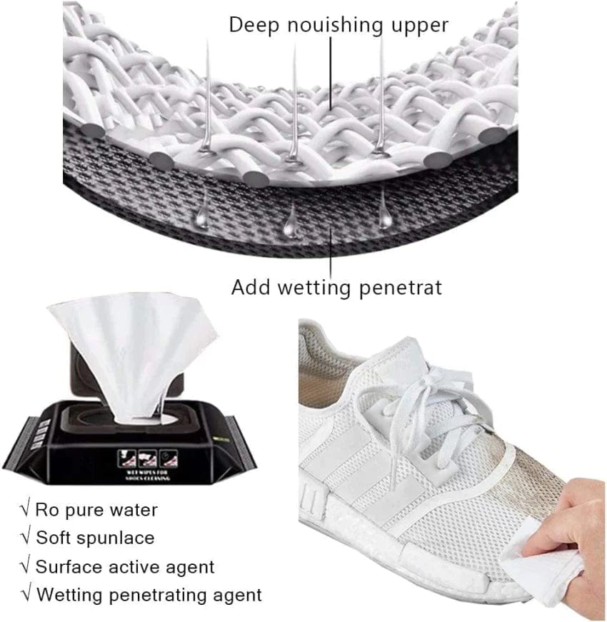 🤩Instant Disposable Shoe and Sneakers Cleaning Wipes🤩