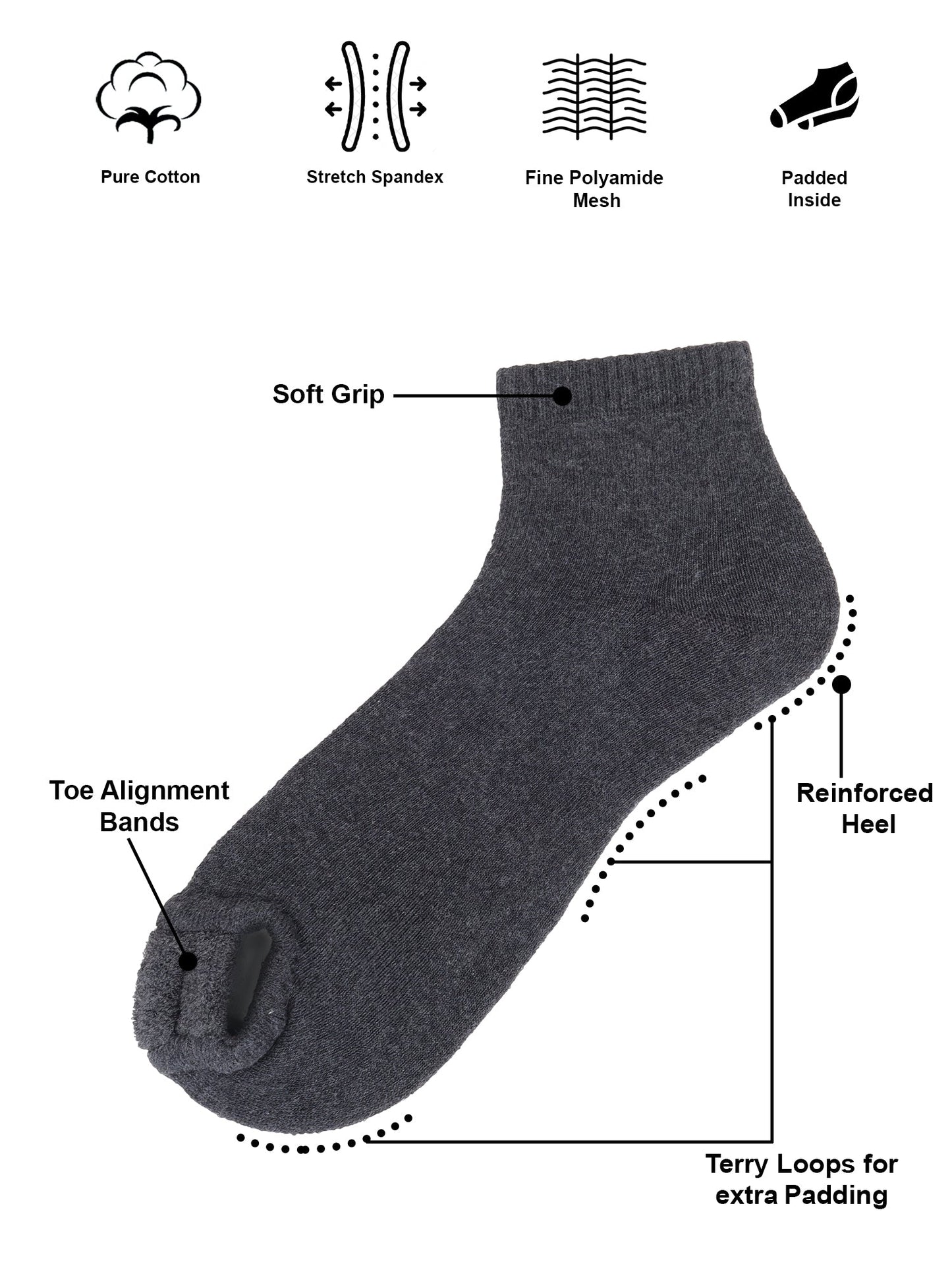 🤩Classic Cotton Foot Alignment Socks🤩