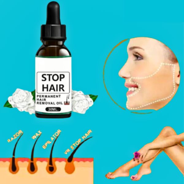 😍VR Group Stop Hair Permanent Hair Removal Oil for Men and Women😍