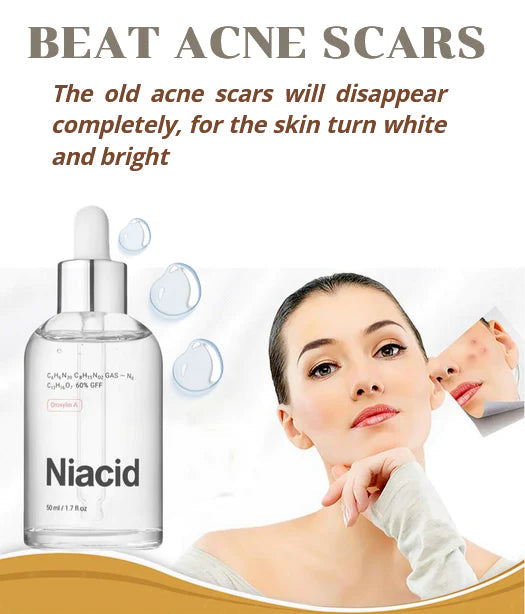 🤩Niacid Face Serum Fight And Fade Acne Marks [🔥Buy 1 Get 1 Free🔥]🤩