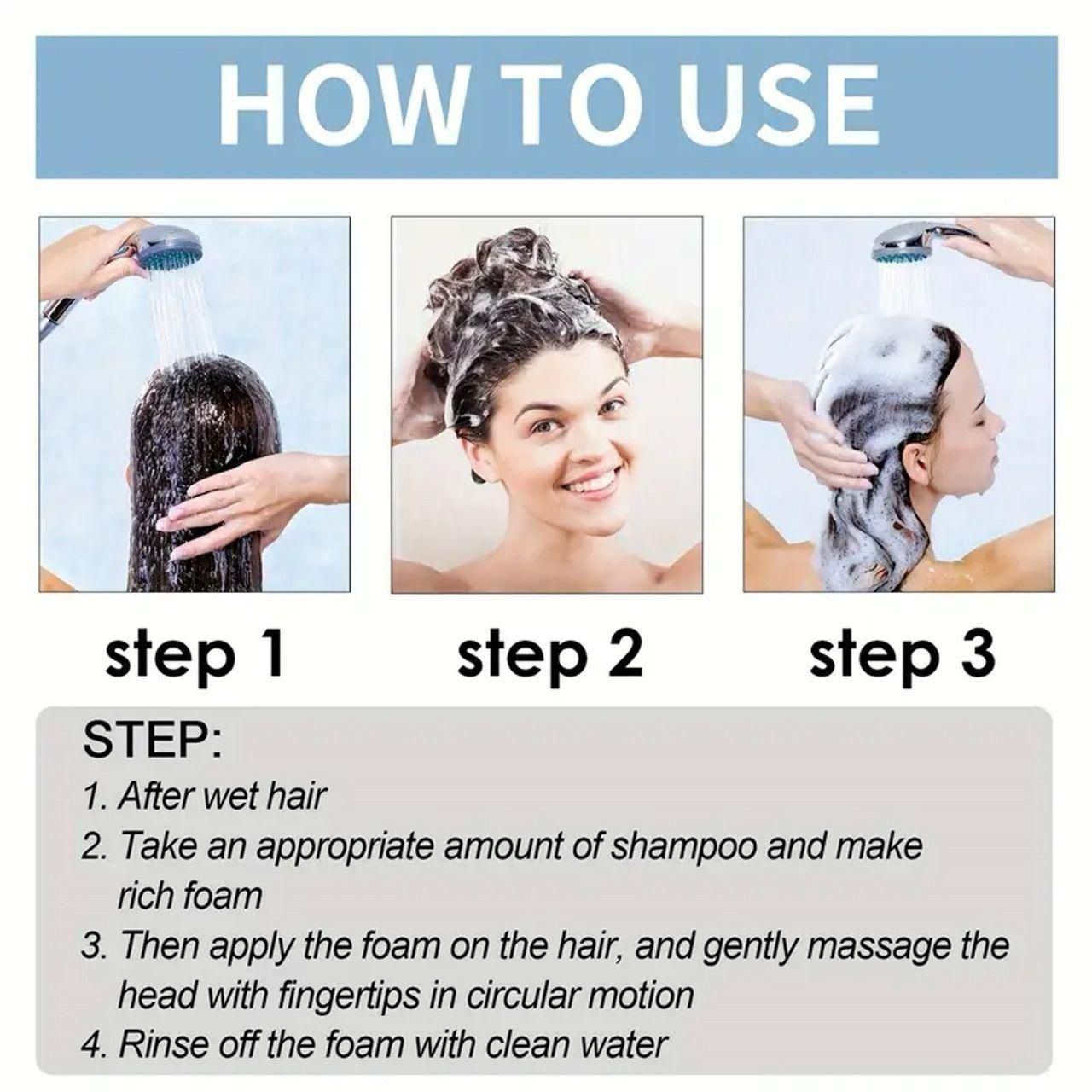 🤩Hair Strength Foam Shampoo, Moisturizing Hair And Scalp [🔥Buy 1 Get 1 Free🔥]🤩