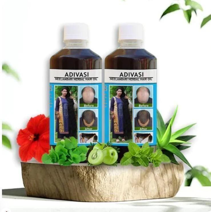 🤩 Adivasi Hair Oil with Natural Ingredients 100 ml [Buy 1 Get 1 free] 🤩