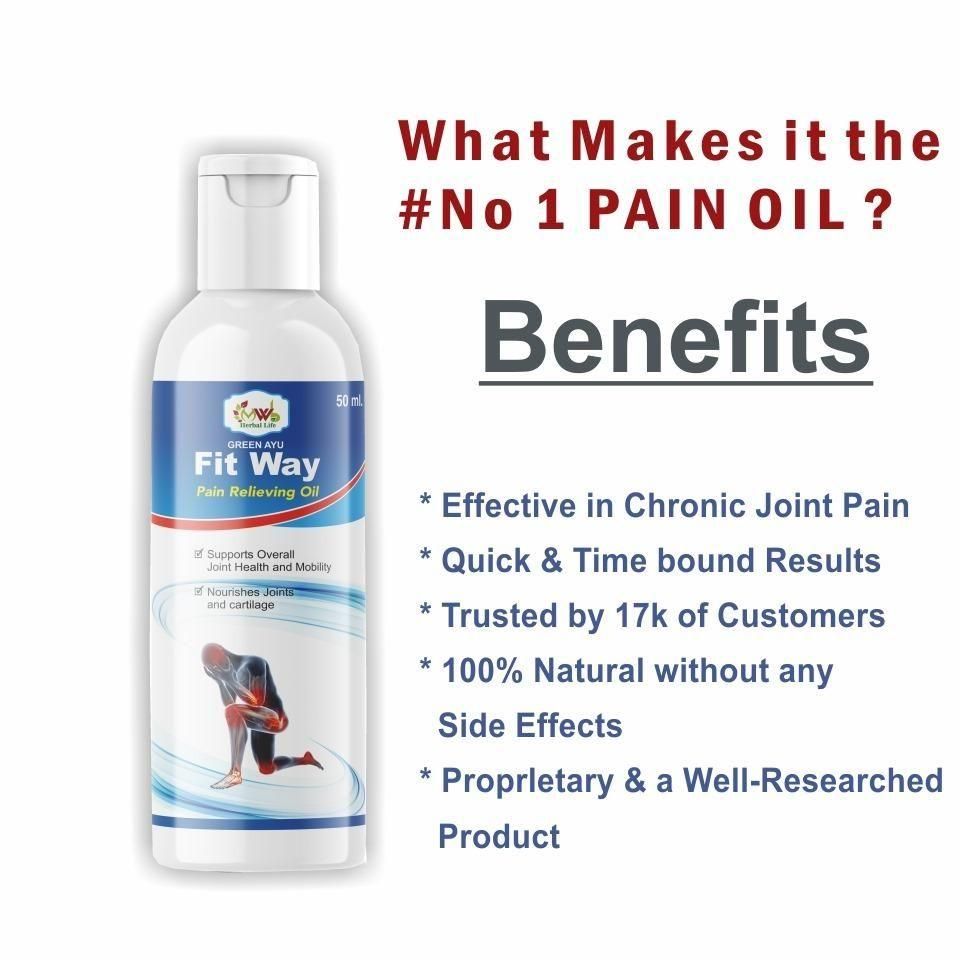 🤩Fitway Pain Relieving Oil 50 ml Pack🤩