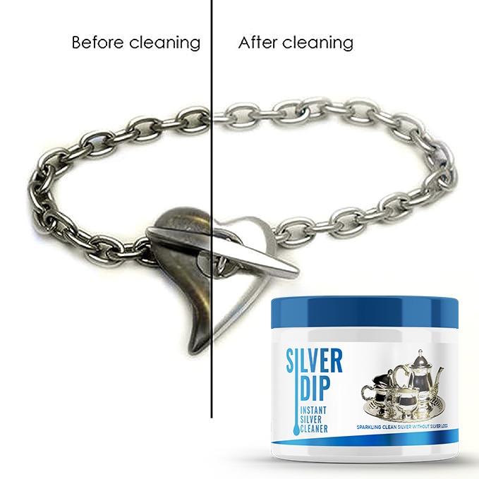 🤩Silver Dip Instant Silver Cleaner without Silver Loss[Buy 1 Get 1 free]🤩