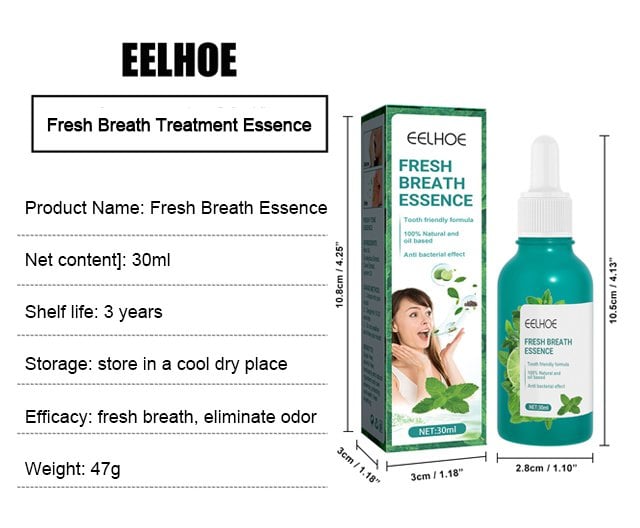 🤩Fresh Breath Oral Care Essence - Bad Mouth Smell Removing Drop 30 ml🤩