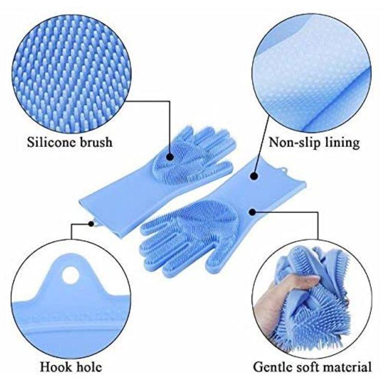 🤩Smart Silicone Dish Washing Gloves [Buy 1 Get 1 free]🤩