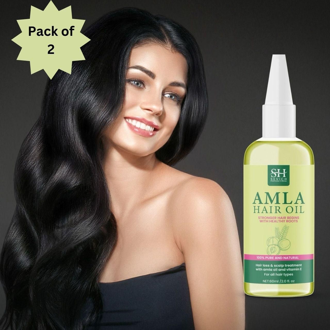 🤩SH Amla Hair Oil - Nourish Your Hair Naturally[Buy 1 Get 1 free]🤩