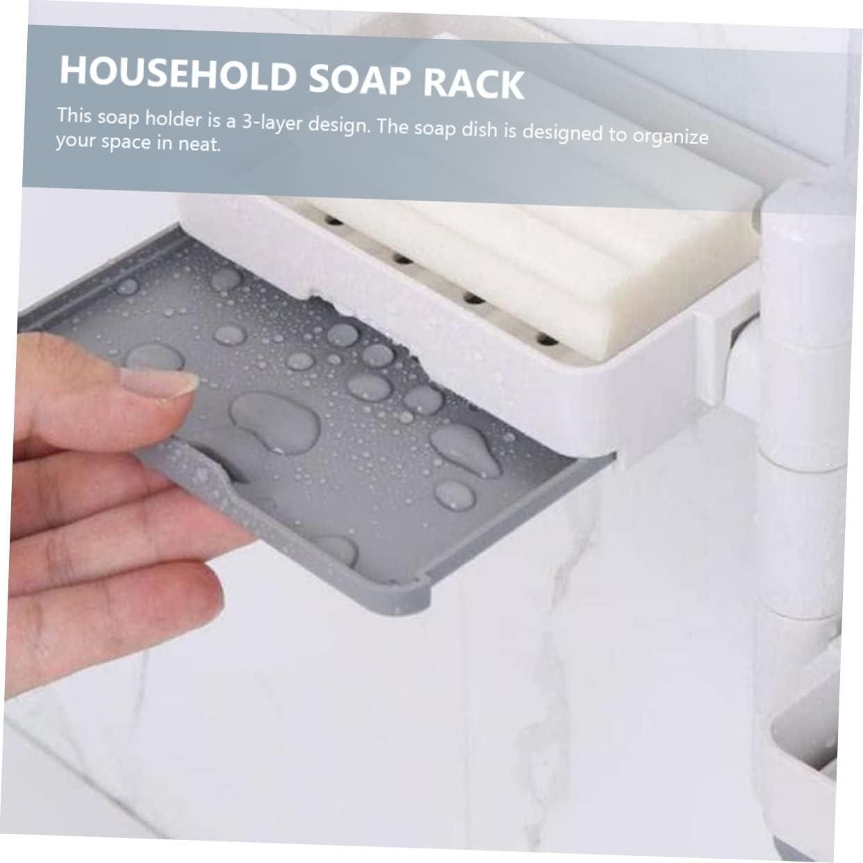 🤩3 Layer Ultimate  Soap Dish Holder🤩