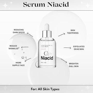 🤩Niacid Face Serum Fight And Fade Acne Marks [🔥Buy 1 Get 1 Free🔥]🤩