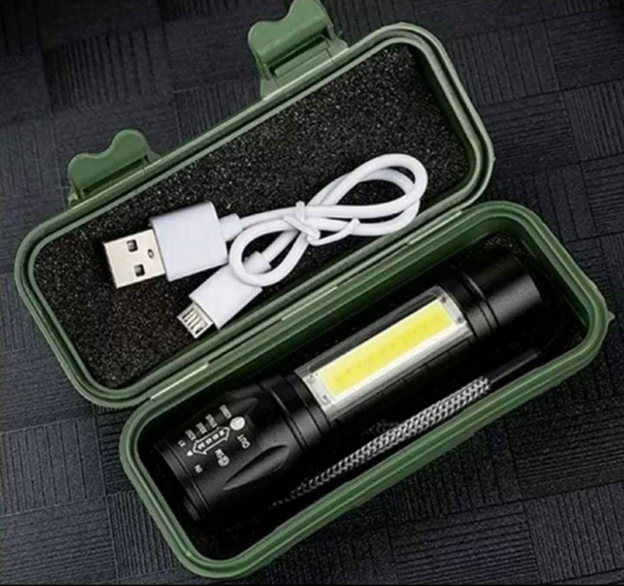 🔥Mini USB Rechargeable Torch Light -USB Charging🔥