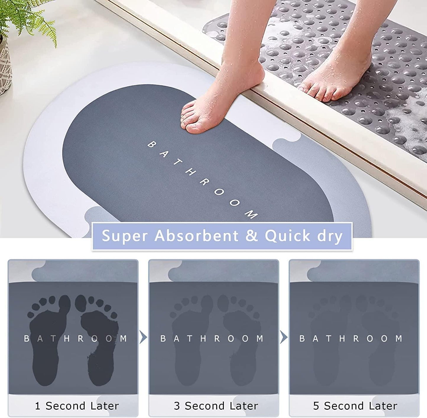 🤩Super Absorbent Non-slip Floor Mat [Buy 1 Get 1 free]🤩