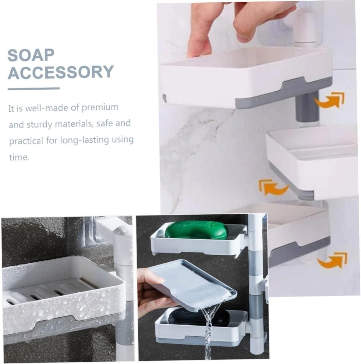 🤩3 Layer Ultimate  Soap Dish Holder🤩