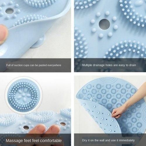 🤩Non Slip Silicone Round Bathroom Mat🤩