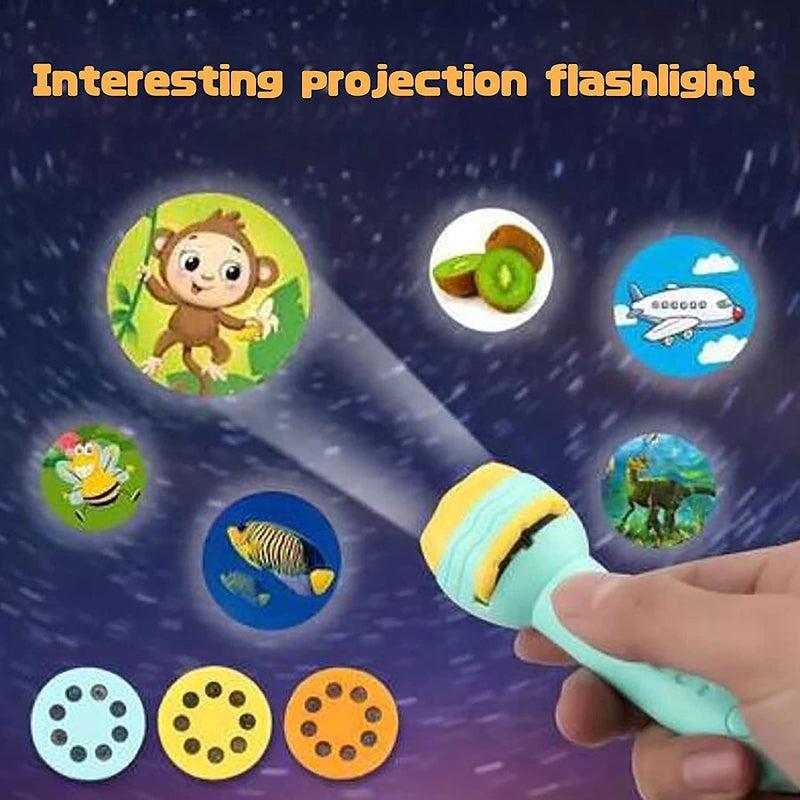 🤩Slide Flashlight Torch Toy Projector for Kids🤩