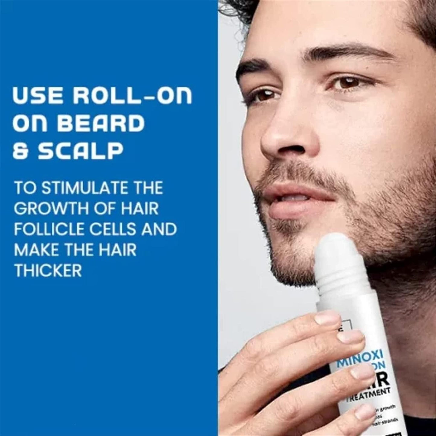 🤩 Minoxi™ Roll-On Hair Growth Serum - UNISEX 🔥[BUY 1 GET 1 FREE]🔥