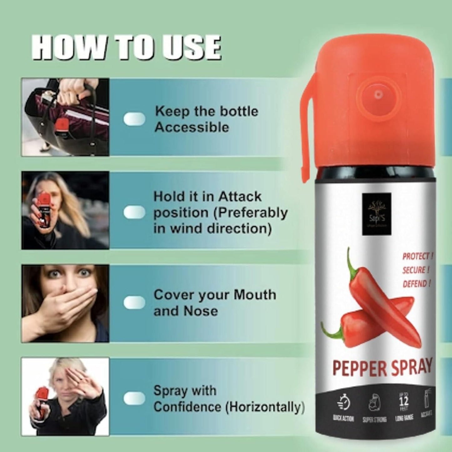 🤩Impower Self Defense Pepper Spray🤩