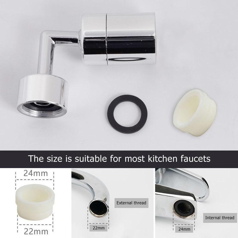 🤩 Anti-Splash leakproof 4-layer net filter Rotatable Faucet🤩