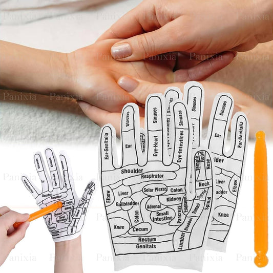 😍Acupressure Reflexology Hand Gloves😍