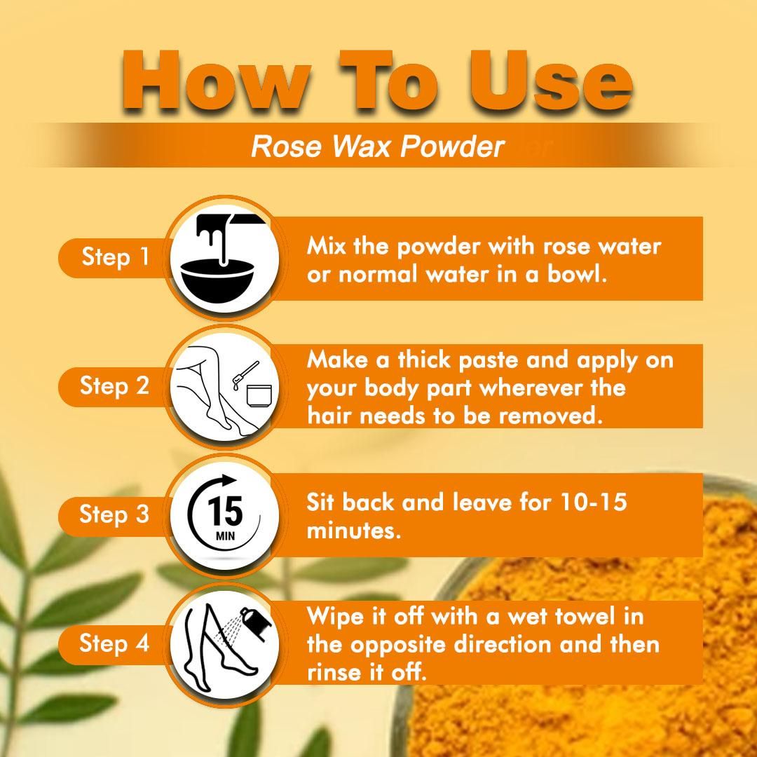 😍Turmeric Herbal Body Wax - Hair Removal Powder😍