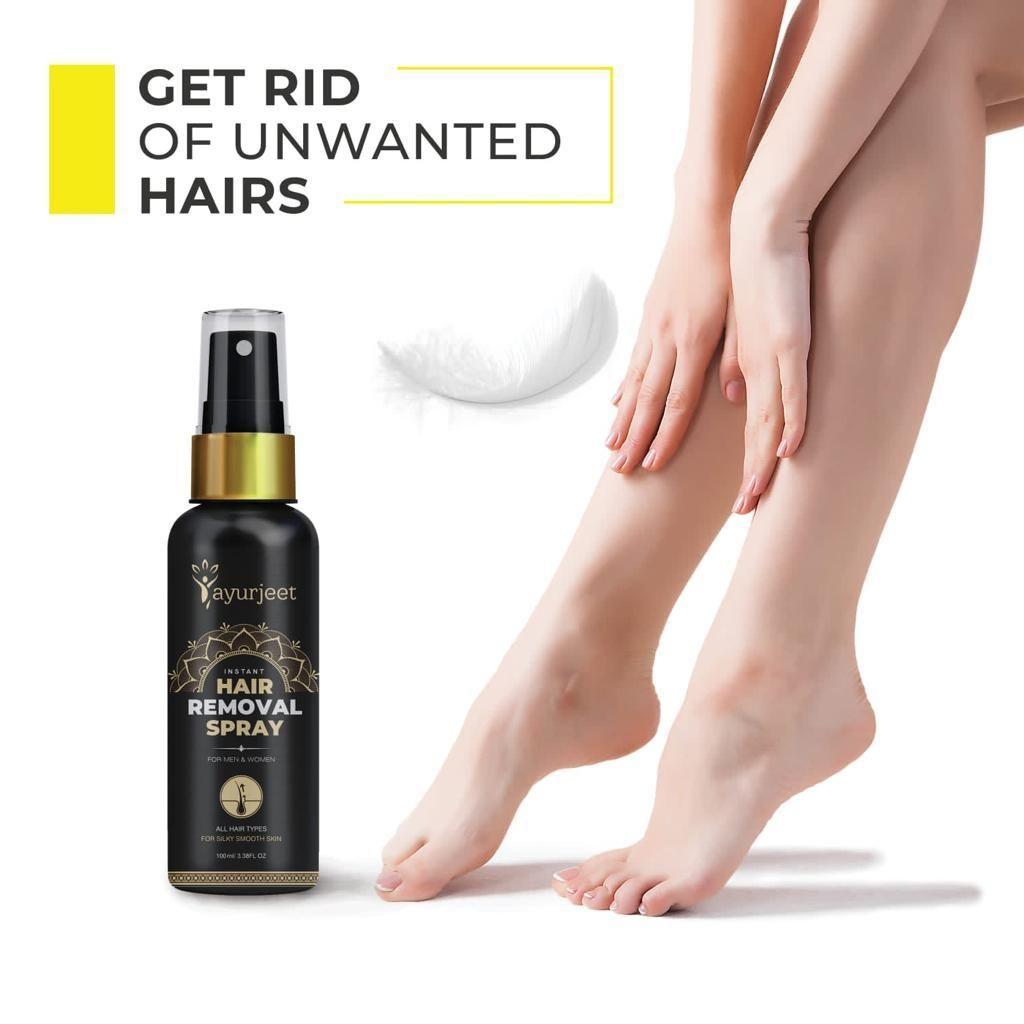 🤩Ayurjeet Herbal Hair Removal Spray Foam🤩