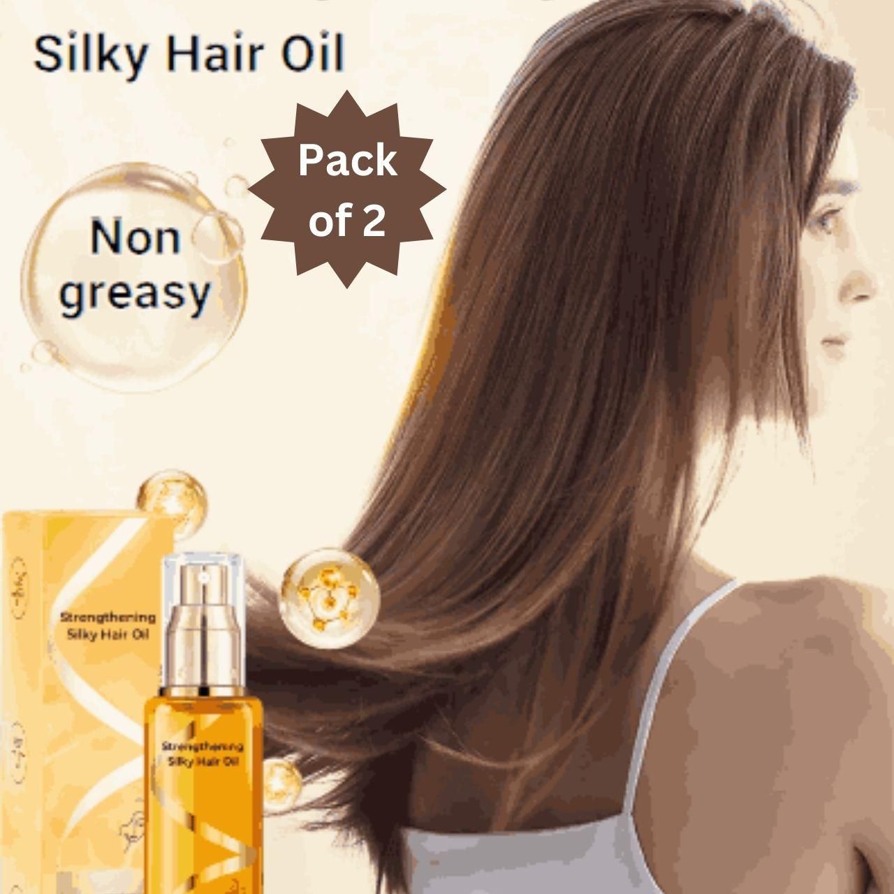 🤩Straitening Silky Hair Care Essential  Oil[🔥Buy 1 Get 1 Free]🤩