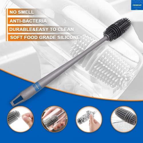 🤩Premium Silicone Bottle Cleaning Brush with Long Handle🤩