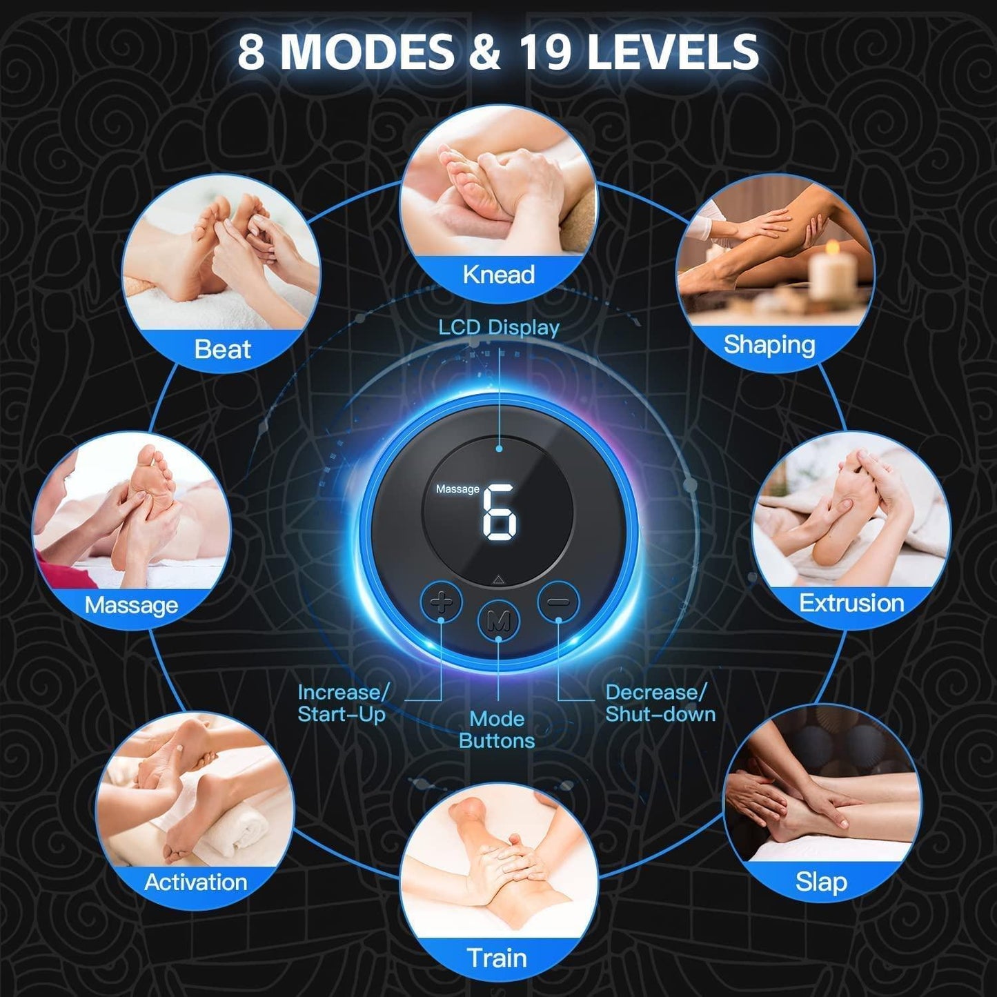 🤩Foot Massage Pain Reliever🦶 - Physiotherapy at Home🤩