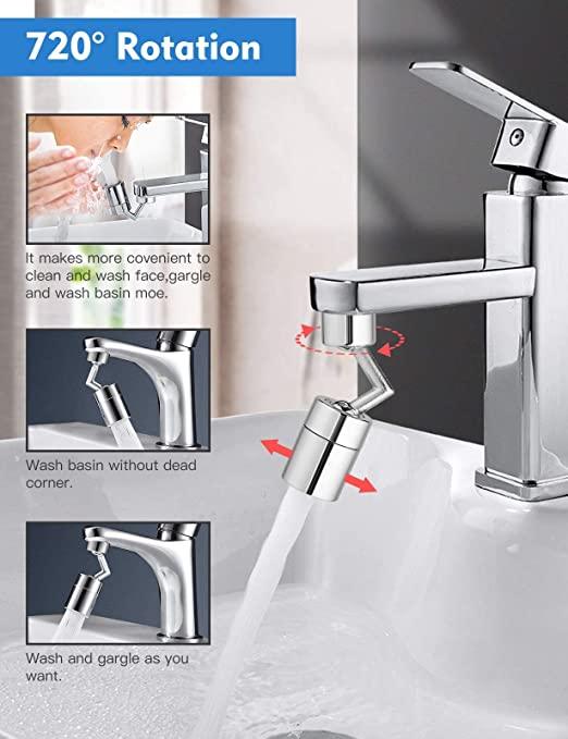 🤩 Anti-Splash leakproof 4-layer net filter Rotatable Faucet🤩