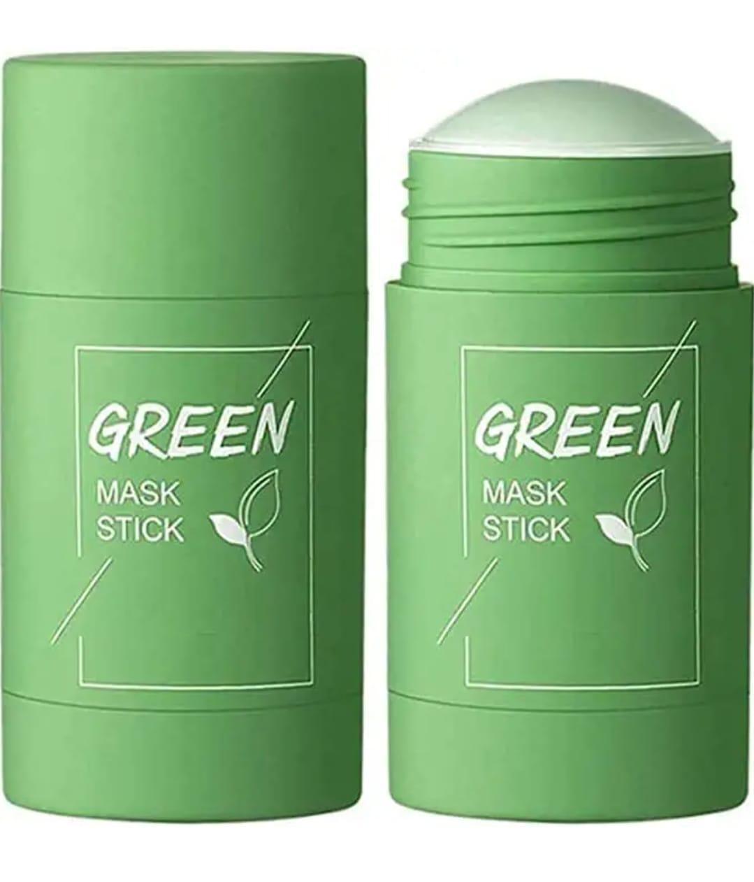 🍃 Green Tea Herbal Mask Stick Cream for Removes Blackheads🤩