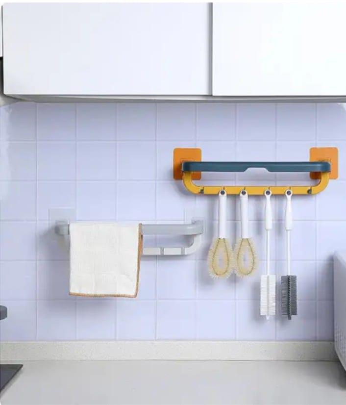 🤩Multifunctional Folding Towel Shelf Organizer🤩