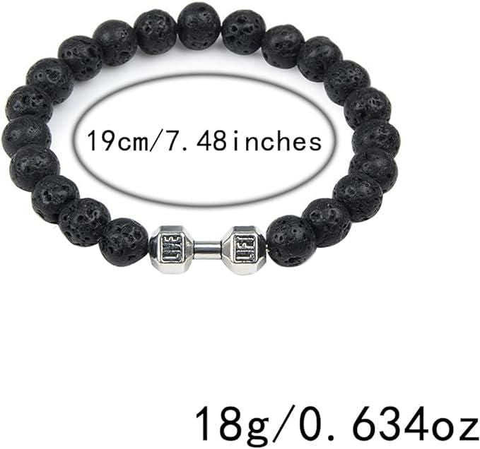 🔥Volcanic Lava Stone Bracelets for Men💪