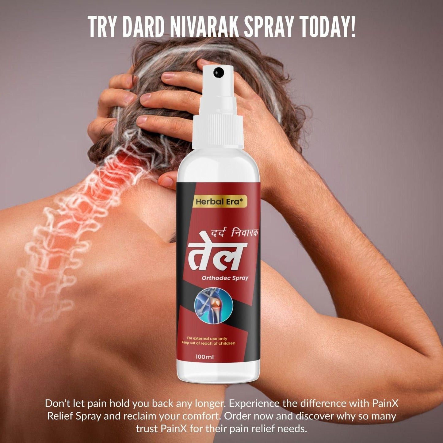 🤩Herbal Era Dard Nivarak Ortho Spray [Buy 1 Get 1 free]🤩