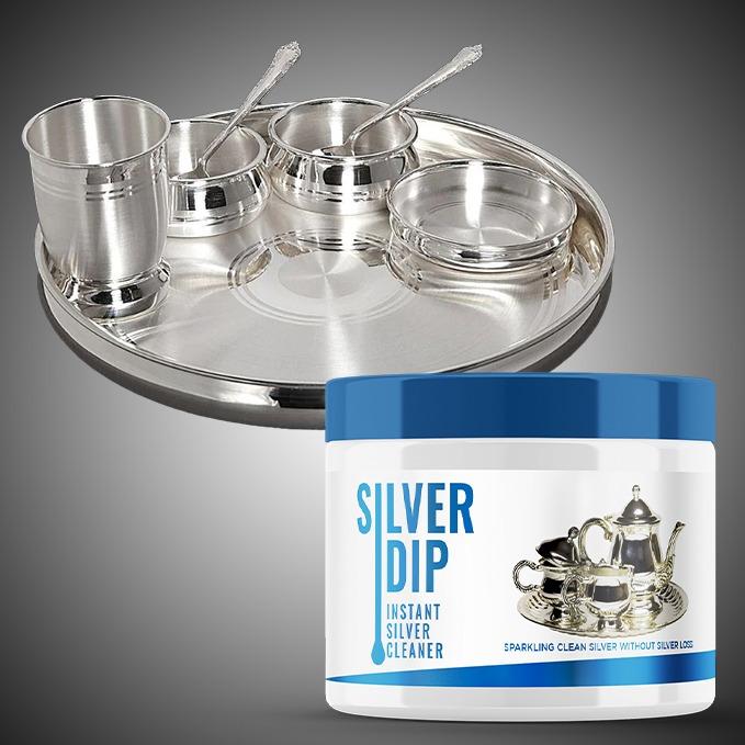 🤩Silver Dip Instant Silver Cleaner without Silver Loss[Buy 1 Get 1 free]🤩