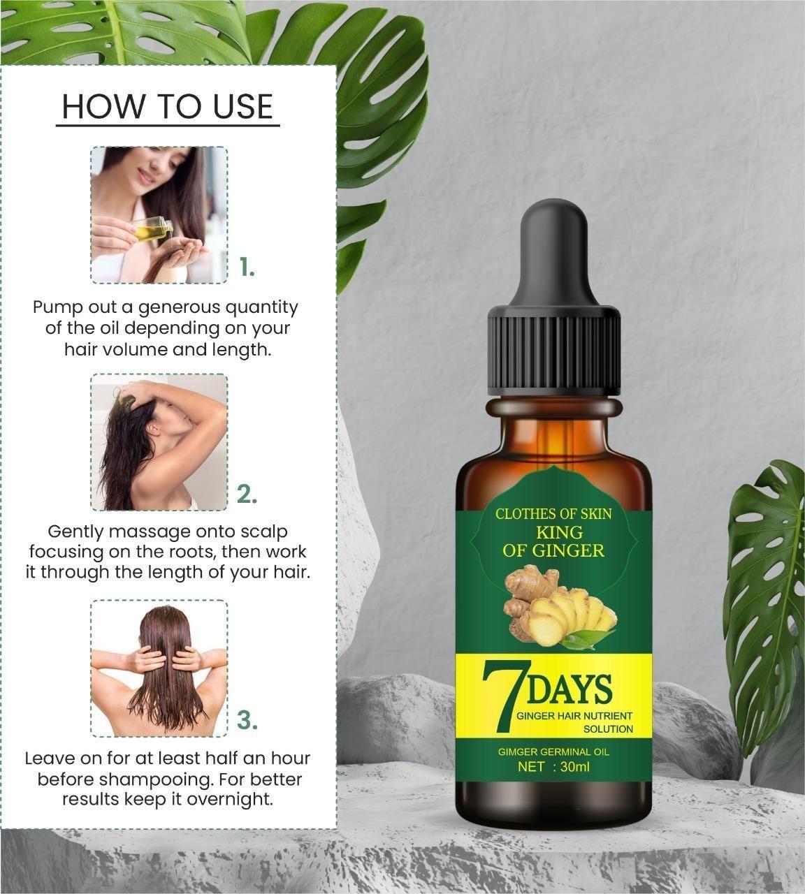 🤩Ginger Hair Growth Oil [BUY 1 GET 1 FREE]🤩