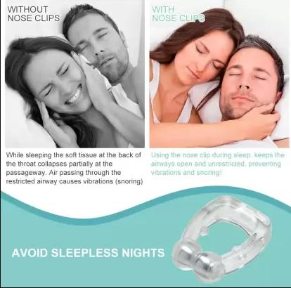 🤩Anti Snoring Nose Clip Device for Men Women Nasal Strips [Nose Clip]🤩