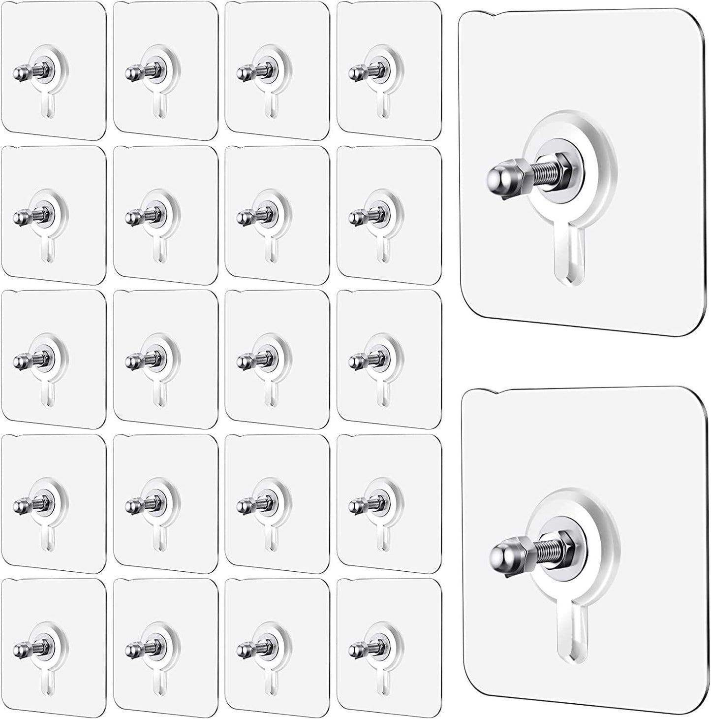 🤩Heavy-Duty Adhesive Wall Hanging Waterproof Hooks (10 pcs)🤩