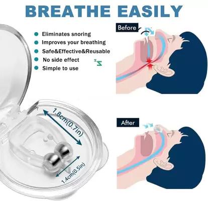 🤩Anti Snoring Nose Clip Device for Men Women Nasal Strips [Nose Clip]🤩