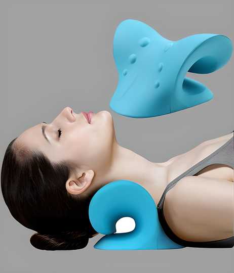 🤩Expertomind Neck Relaxer Cervical Pillow for Pain Relief with Chiropractic Acupressure Massager🤩