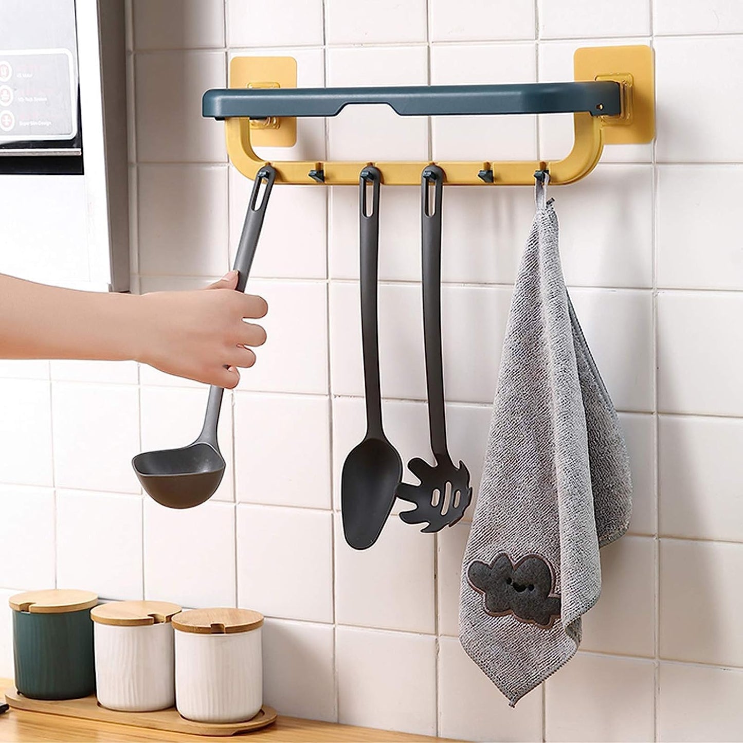 🤩Multifunctional Folding Towel Shelf Organizer🤩