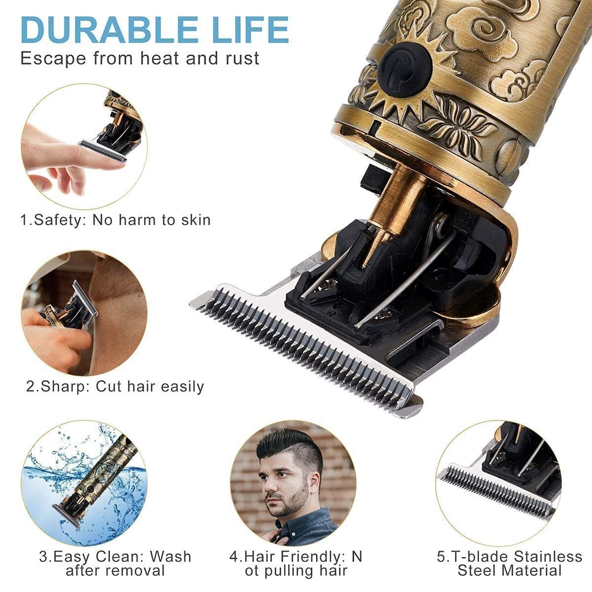 🤩6-in-1 Multifunctional Electric Hair Trimmer Set for Men🤩