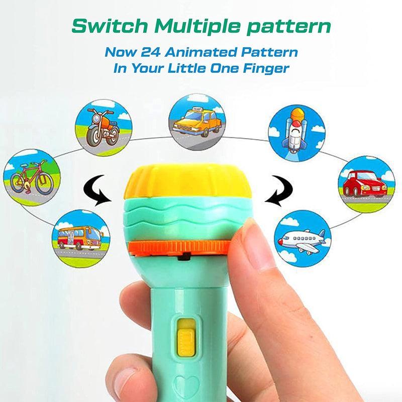 🤩Slide Flashlight Torch Toy Projector for Kids🤩