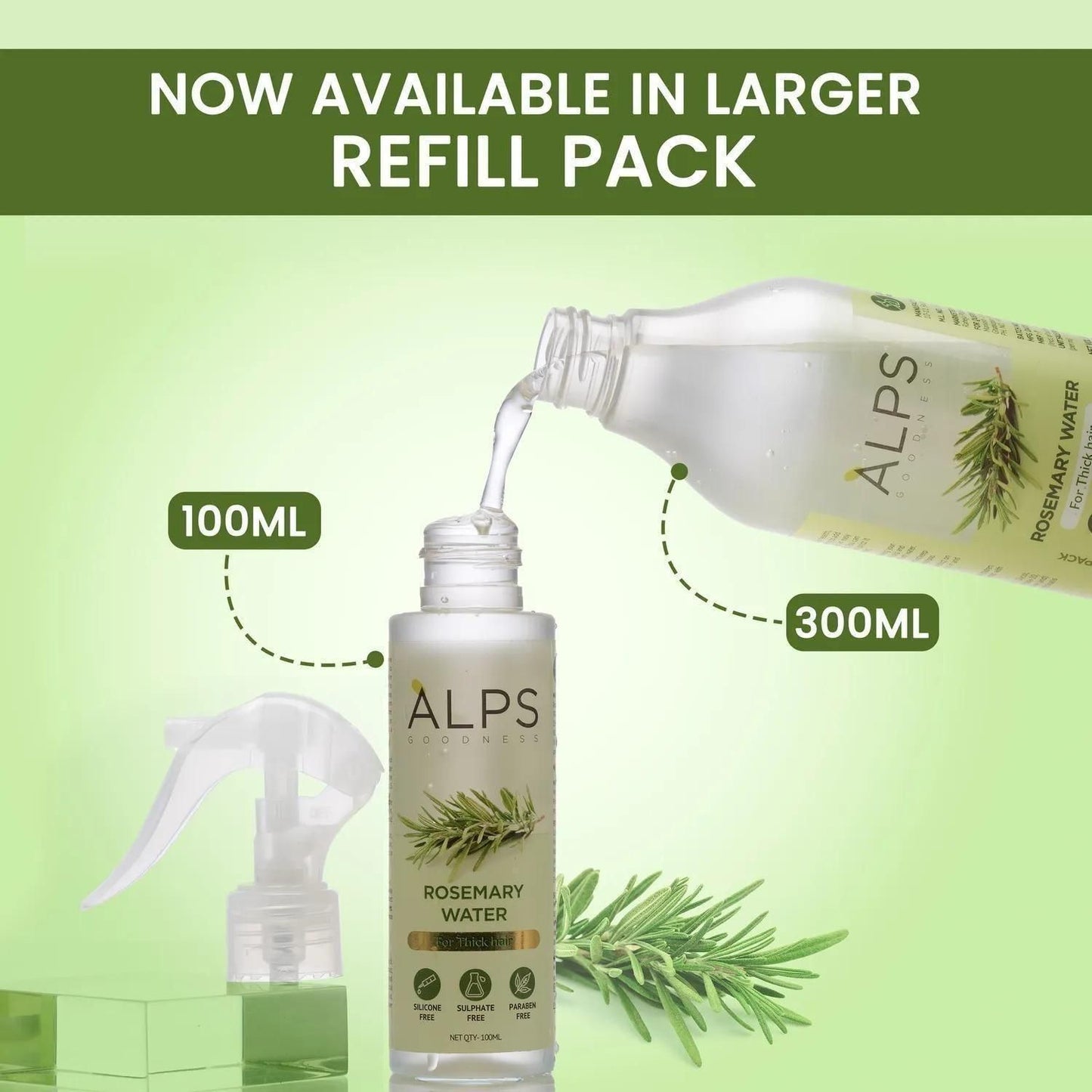 🤩ROSEMARY SPRAY FOR  HAIR REGROWTH [BUY 1 GET 1 FREE]🤩