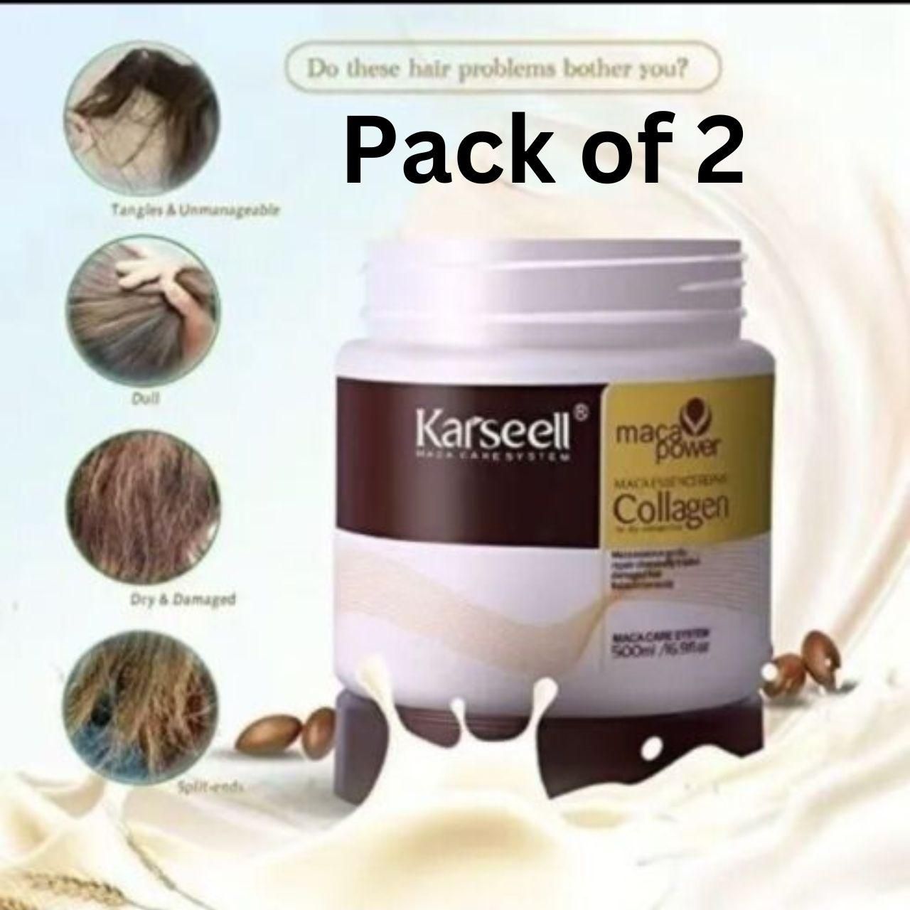 🤩Karseell Maca Power Collagen Hair Mask[🔥Buy 1 Get 1 Free🔥]🤩