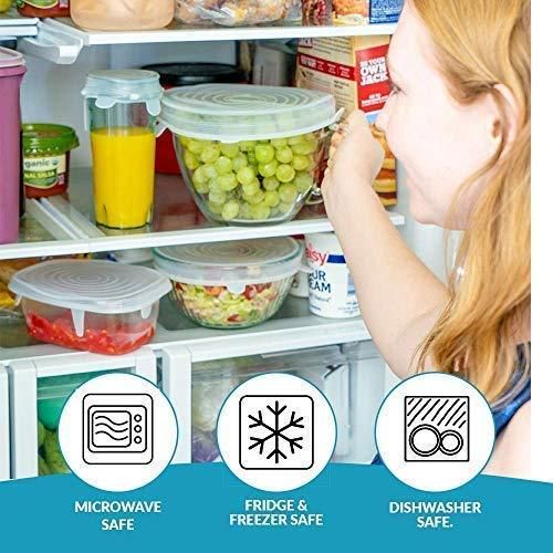 🤩Silicon  Stretchable Reusable Lids For Food Cover [Buy 3 Get 3 Free]🤩