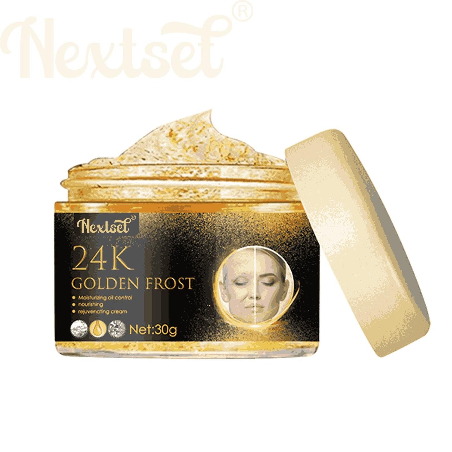 🤩24K Golden Frost Face Cream to Glow [Buy 1 Get 1 Free]🤩