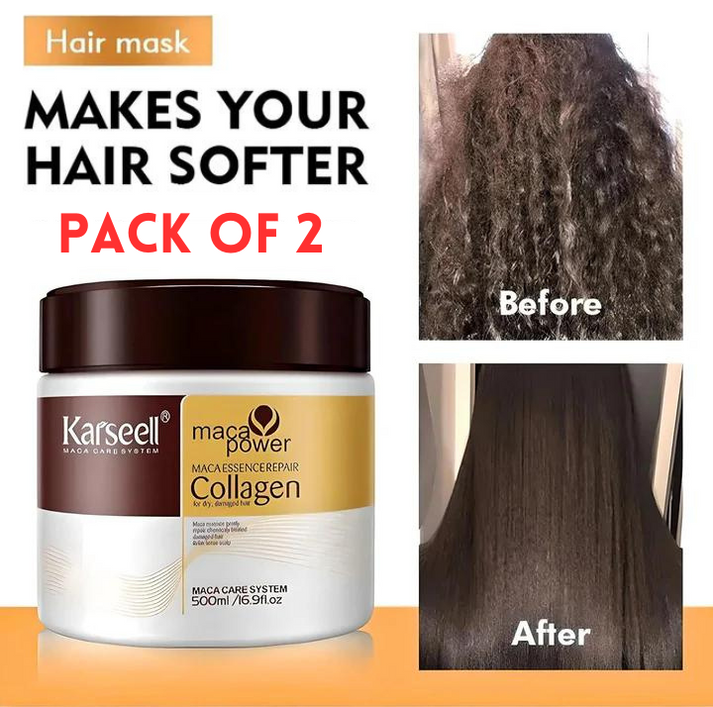 🤩Karseell Maca Power Collagen Hair Mask[🔥Buy 1 Get 1 Free🔥]🤩