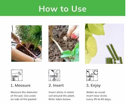 🤩GreenStix Plant Grow Fertilizer Sticks [Buy 1 Get 2 Free]🤩