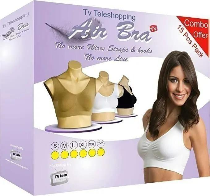 😍COMFORTABLE FRONT CLOSURE STYLISH WOMEN'S COTTON SOLID NON PADDED AIR BRA😍 [ 🔥BUY 1 GET 2 FREE]